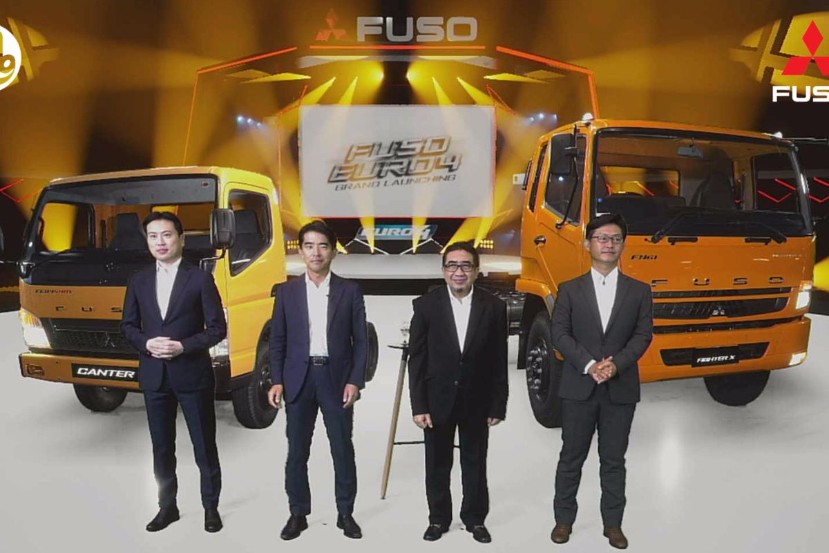 Mitsubishi Fuso Canter dan Fighter X resmi meluncur dengan standar Euro 4