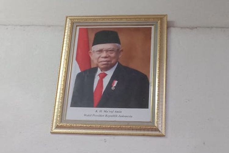 Foto Wakil Presiden Indonesia KH Maruf Amin di RPTRA Krendang, Tambora, Jakarta Barat