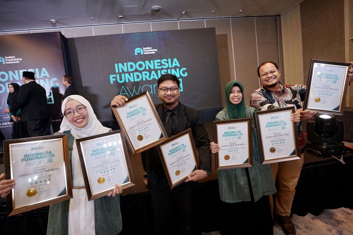 Kepercayaan Publik Tinggi, Dompet Dhuafa Borong Tujuh Penghargaan Indonesia Fundraising Award 2024