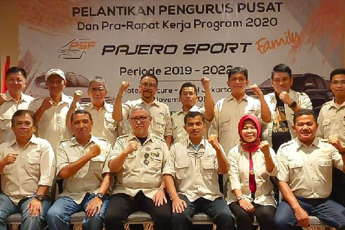 Pelantikan Pengurus Pusat Pajero Sport Family 2019-2020
