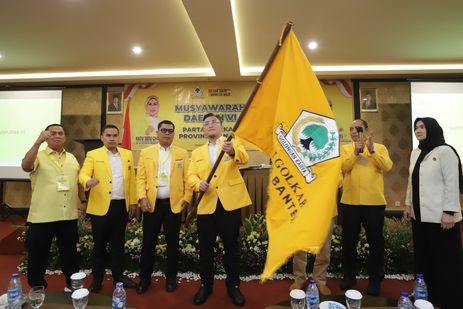 Andika Hazrumy Resmi Pimpin Golkar Banten, Sebut Konsolidasi Jadi Prioritas Awal