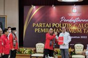 Serahkan Berkas Pendaftaran, PDI-P Sebut Ada 477.777 Kader yang Didaftarkan