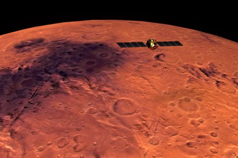 Seperti Saturnus, Mungkinkah Dulu Planet Mars Punya Cincin?