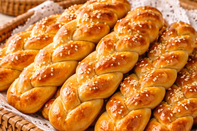 Kue kepang khas betawi