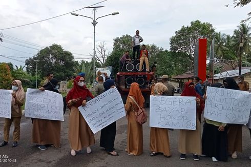 Tak Digaji 8 Bulan, Guru Honorer SMA dan SMK di Maluku Demo: Alasannya Anggaran Tak Ada