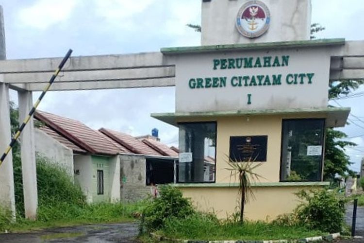 Kondisi perumahan Green Citayam City (GCC) di Desa Ragajaya, Kecamatan Bojonggede, Kabupaten Bogor, Jawa Barat, pemilik lahan berencana akan menggusur sekitar 3.000 unit bangunan yang terdiri atas rumah dan ruko.