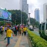Jam CFD Telah Usai, Jalan Sudirman-Thamrin Masih Ramai Warga yang Beraktivitas