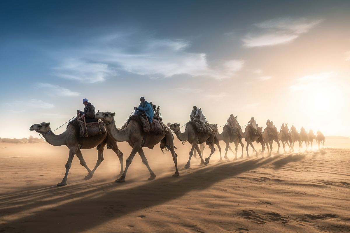 Ilustrasi penduduk Madinah