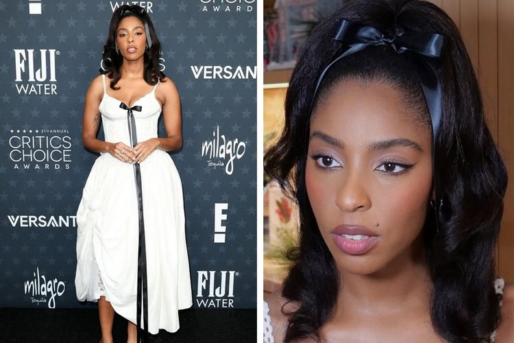 Tangkapan layar akun Instagram Jessica Williams @msjwilly. Musim penghargaan 2026 menghadirkan tren rambut yang memadukan gaya klasik dan pilihan berani di karpet merah.