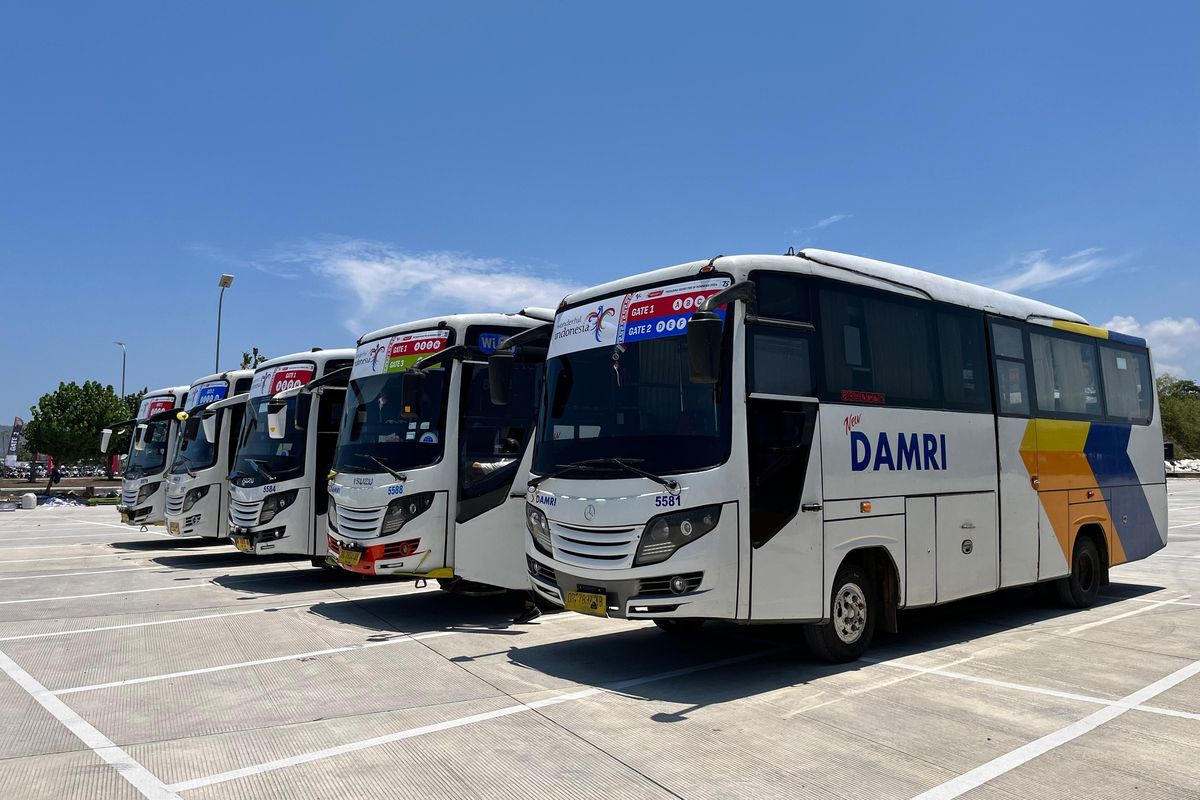 DAMRI siapkan bus gratis buat penonton MotoGP Mandalika