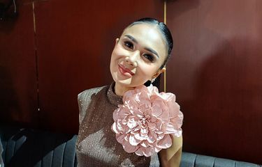 Yuni Shara dalam jumpa pers di daerah  Senayan, Jakarta Pusat, Kamis (26/6/2025).