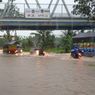 Jalan Nasional Menuju Bandara YIA Banjir Selutut, Arus Lalu Lintas Macet