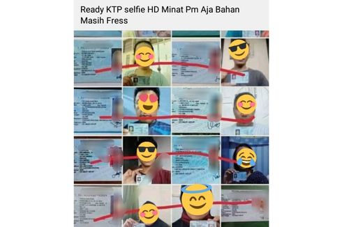 Ramai Foto Selfie KTP Diperjualbelikan, Ini Bahayanya Kata Pengamat