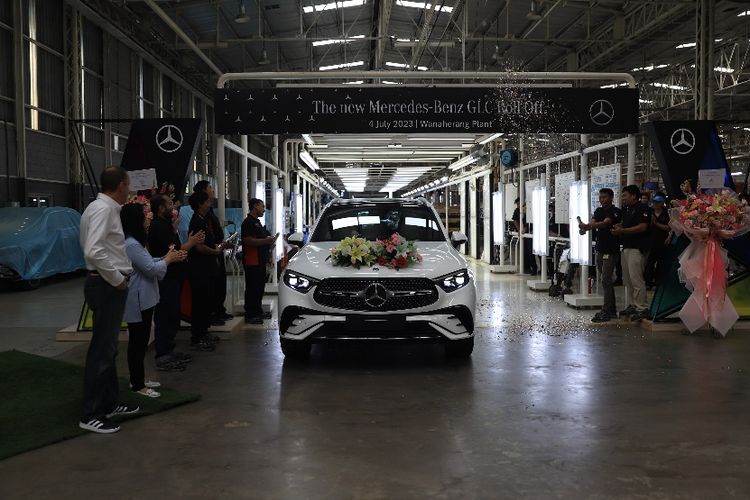 Mercedes-Benz New GLC resmi dirakit secara lokal di pabrik Wanaherang, Bogor