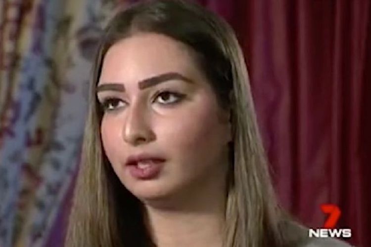 Tasneem Fakhoury, perempuan asal Australia yang mengaku sebagai korban pernikahan paksa di Lebanon.