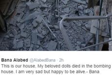 Kisah Bana, Bocah Aleppo yang Unggah Foto Rumahnya yang Hancur Dibom