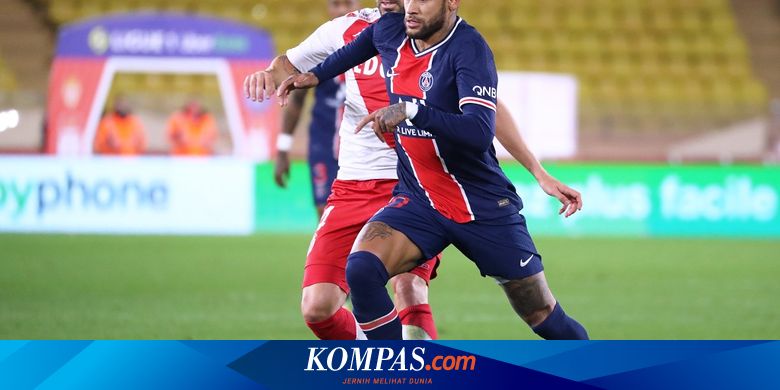 As Monaco Vs Psg Les Parisiens Tumbang 2 Dosa Terulang Halaman All Kompas Com