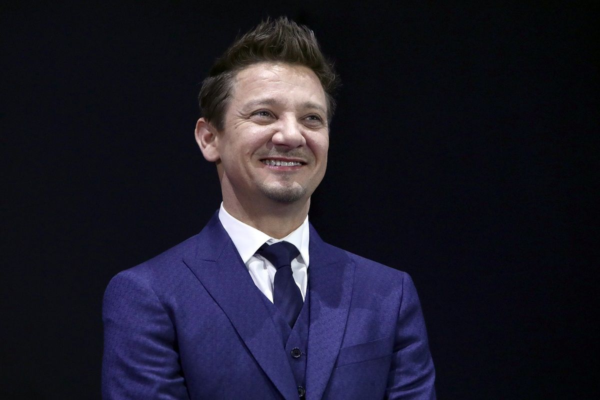 Jeremy Renner menghadiri fan event film Avengers: Endgame di Seoul, South Korea, pada 15 April 2019.