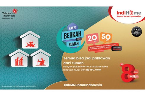 Bangkitkan Semangat Ramadan Melalui IndiHome Paket Berkah dari Rumah