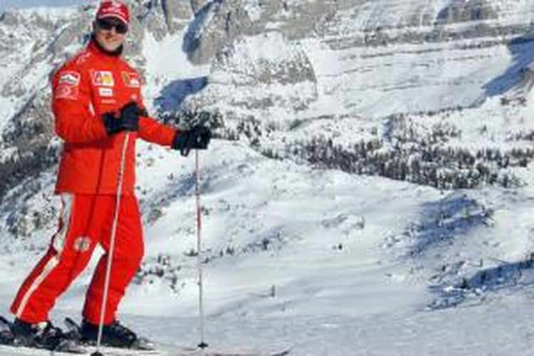 Schumi main ski setiap tahun saat bersama Ferrari