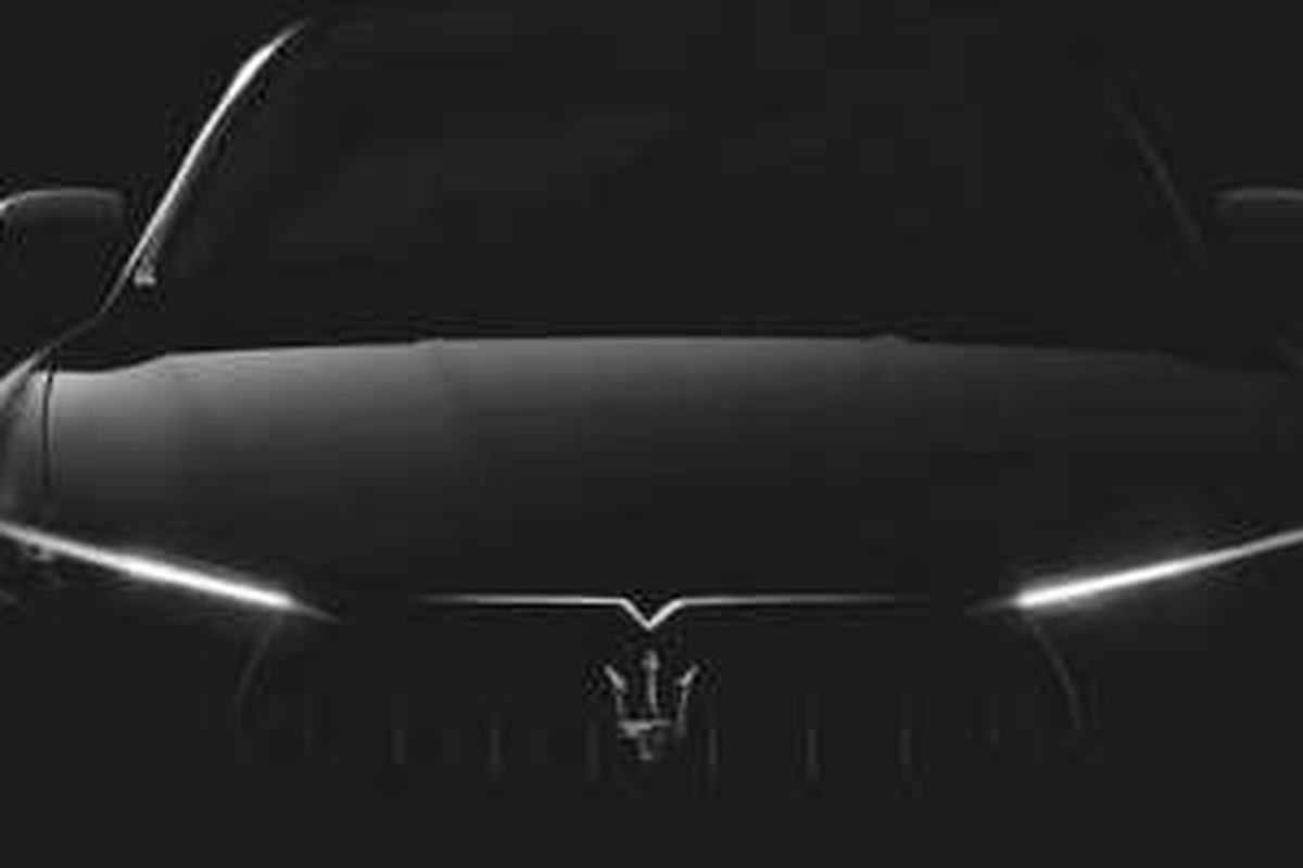Bocoran gambar Maserati Levante.