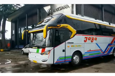 Bus Baru PT Jaya Kuning Abadi, Bernuansa Valentino Rossi