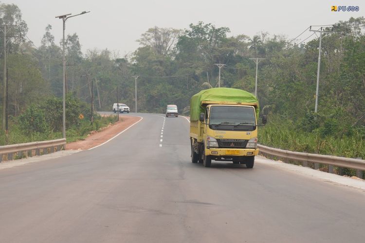 Habiskan Rp 330 Miliar, Jalan Menuju Pusat Pemerintahan Papua Selatan Rampung November