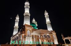 Masjid Agung Madaniyah di Karanganyar yang Megah seperti Masjid Nabawi