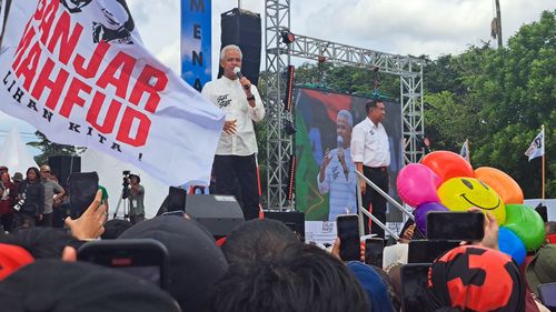 Ganjar: Saya Dengar Ada yang Mulai Diganggu, "Jangan Pilih 03" Katanya