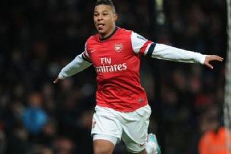 Pemain muda Arsenal, Serge Gnabry. 