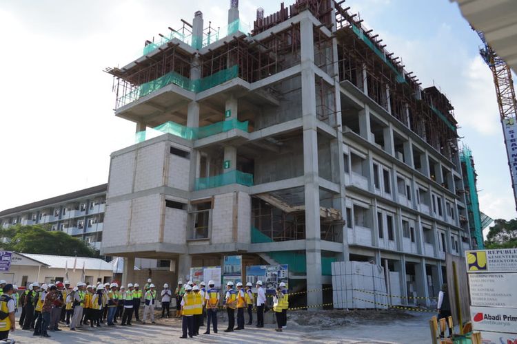 Pembangunan rusun tenaga pendidik UGM.