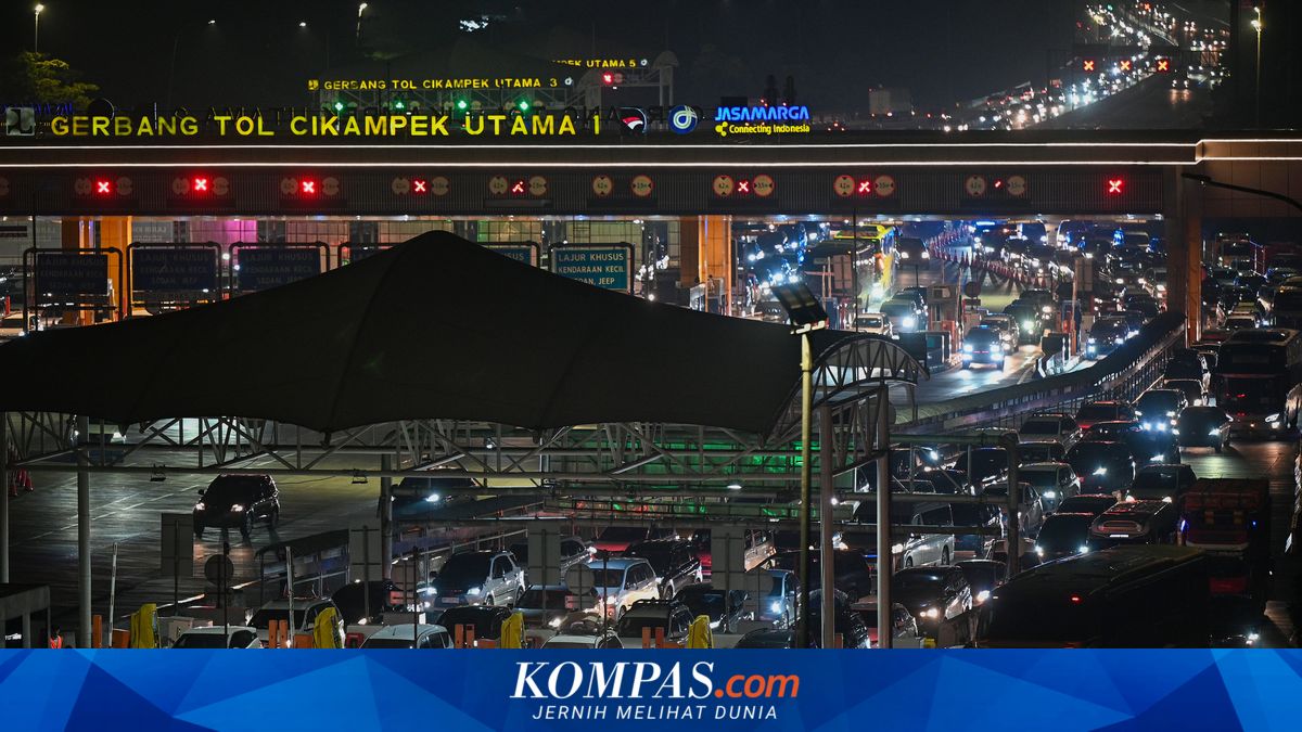 Arus Lalu Lintas Tol Jakarta-Cikampek Kembali Normal Usai Kecelakaan Tiga Truk