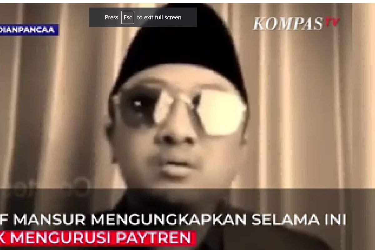 Curhat Ustaz Yusuf Mansur terkait masalah yang membelit PayTren