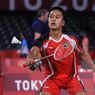 Perempat Final Badminton Olimpiade Tokyo - Rekor Sempurna Ginting atas Antonsen
