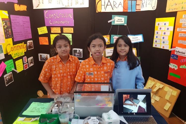 Primary Years Programme (PYP) Exhibition yang berlangsung di Sekolah Cikal, Cilandak, Jakarta, Rabu (29/1/2020).