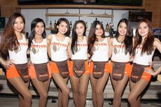 Ini Syarat Jadi Pramusaji Hooters Jakarta