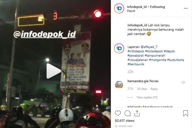 Viral Indikator Waktu Lampu Lalu Lintas Bertambah Begini Penjelasannya