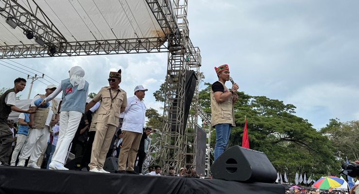 Pilgub Kalteng, Kaesang Kampanye Ajak Warga Pilih Agustiar-Edy