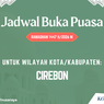 Jadwal Buka Puasa Kota Cirebon Hari Ini Senin 9 Maret 2026, 19 Ramadhan 1447 H
