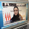 Sidang Tahunan MPR, Mulan Jameela Pakai Busana Hitam-Emas