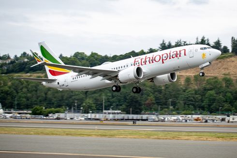 Ethiopian Airlines Putuskan Tak Terbangkan Boeing 737 Max 