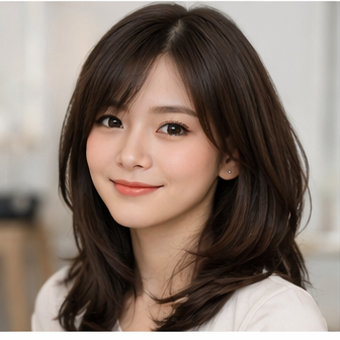 30 model rambut segi layer oval 3 tingkat hadir dengan variasi stylish, dari sebahu hingga glam, cocok memberi efek fresh dan rambut lebih bervolume.