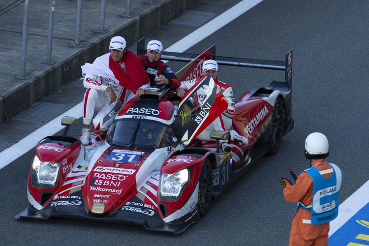 Pebalap Tanah Air, Sean Gelael, kembali ke jalur kemenangan bersama Team WRT #31 di ajang World Endurance Championship yang bergulir di Fuji International Speedway pada Minggu (11/9/2022).