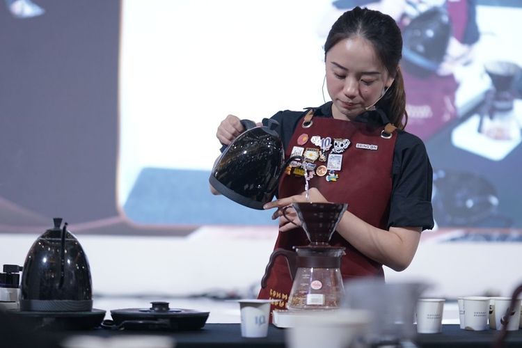 Salah satu kegiatan di Pertamina Small Medium Enterprise Expo (SMEXPO) 2024.