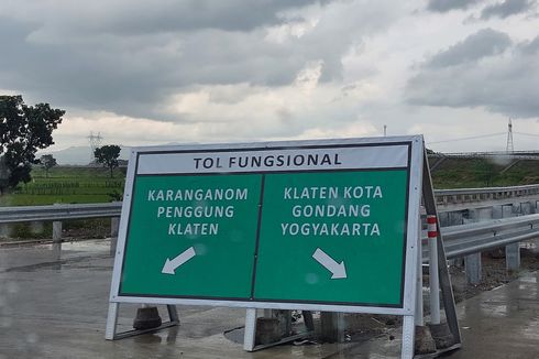 Dibuka Fungsional, Panjang Ruas Jalan Tol Solo-Yogyakarta Bertambah 
