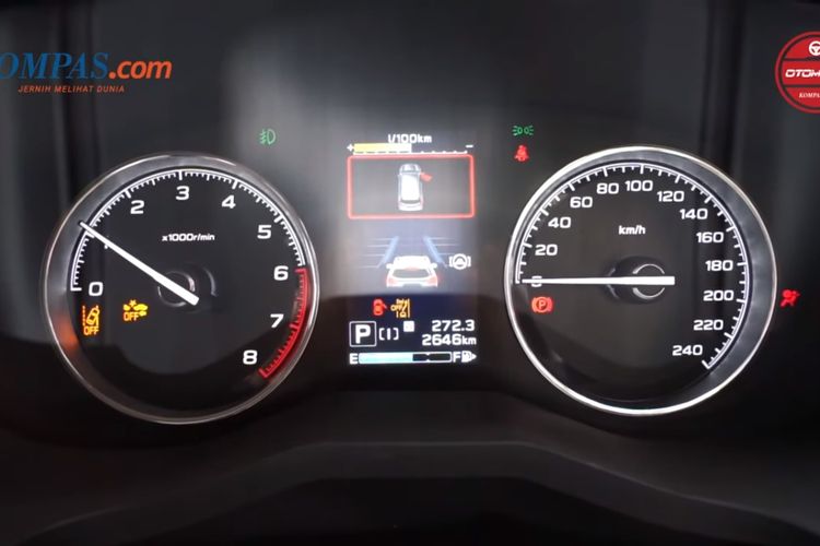 Speedometer All New Subaru Forester S-EyeSight