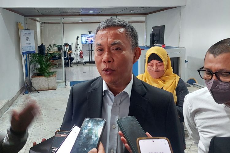 Ketua DPRD DKI Jakarta Prasetyo Edi Marsudi saat ditemui di Balai Kota DKI Jakarta, Jumat (2/12/2022).