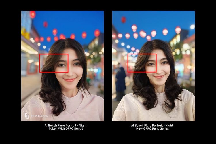 Perbandingan Foto Portrait Oppo Reno6 dan RenoX