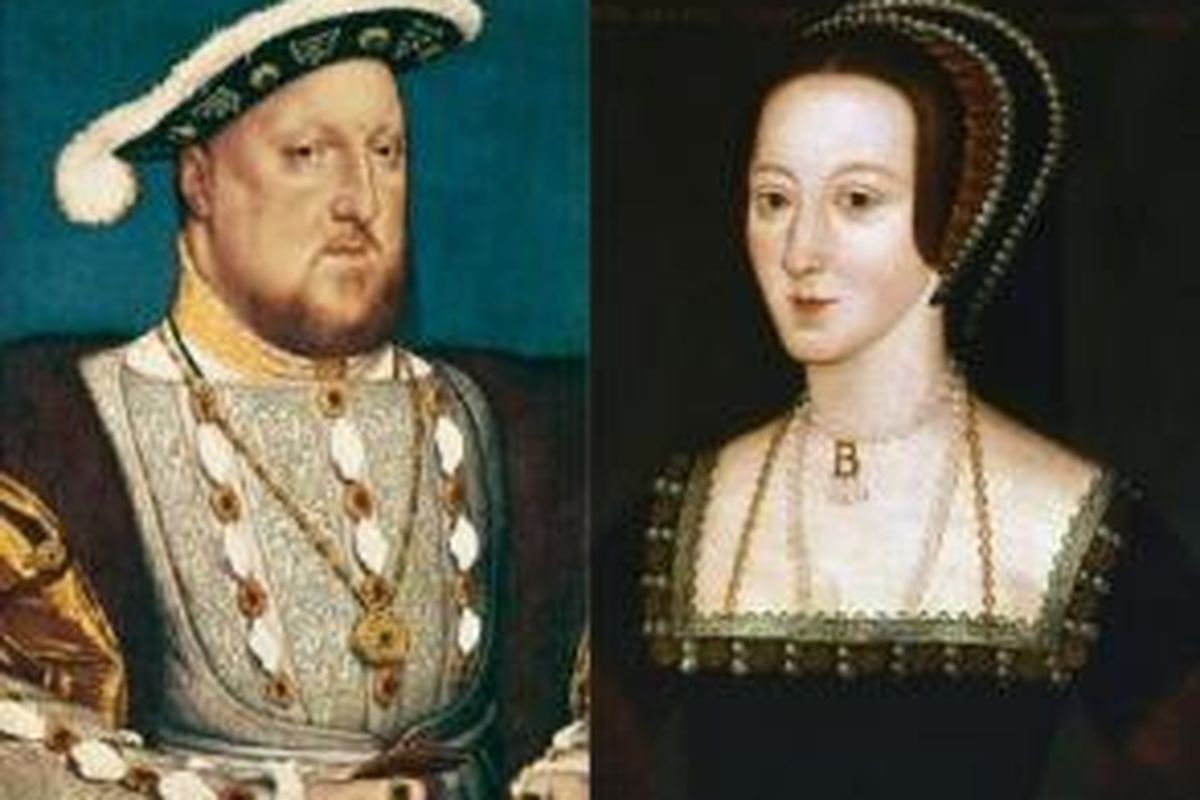 Henry VII dan Anne Boleyn, satu dari sekian cerita romansa dengan raja tapi berakhir tragis