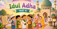 100 Link Download Poster Idul Adha 2026 Keren, Ada Tema Kartun